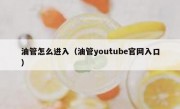 油管怎么进入（油管youtube官网入口）