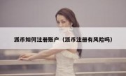 派币如何注册账户（派币注册有风险吗）