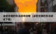 油管主播的生活游戏攻略（油管主播的生活游戏下载）