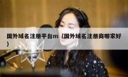 国外域名注册平台m（国外域名注册商哪家好）