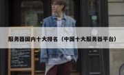 服务器国内十大排名（中国十大服务器平台）