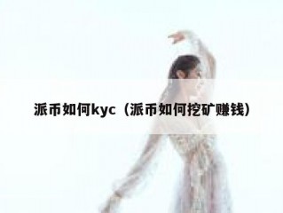 派币如何kyc（派币如何挖矿赚钱）