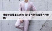抖音粉丝是怎么来的（抖音如何快速涨有效粉丝）