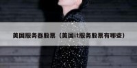 美国服务器股票（美国it服务股票有哪些）