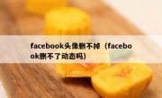 facebook头像删不掉（facebook删不了动态吗）