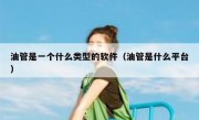 油管是一个什么类型的软件（油管是什么平台）