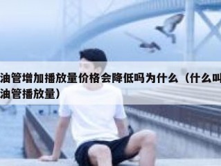 油管增加播放量价格会降低吗为什么（什么叫油管播放量）