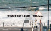 推特批发自助下单网站（推特shop）
