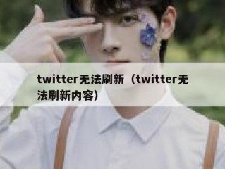 twitter无法刷新（twitter无法刷新内容）