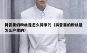 抖音里的粉丝是怎么得来的（抖音里的粉丝是怎么产生的）
