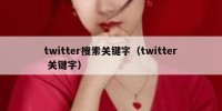twitter搜索关键字（twitter 关键字）