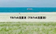 TikTok流量池（TikTok流量池）