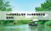 ins的视频怎么暂停（ins观看视频不能暂停吗）