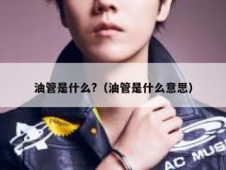 油管是什么?（油管是什么意思）