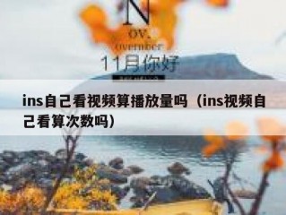 ins自己看视频算播放量吗（ins视频自己看算次数吗）
