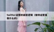 twitter运营的底层逻辑（推特运营是做什么的）