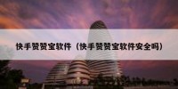 快手赞赞宝软件（快手赞赞宝软件安全吗）