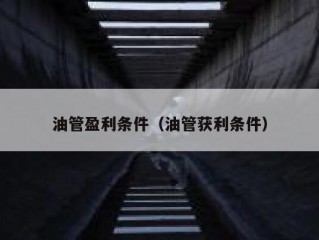 油管盈利条件（油管获利条件）