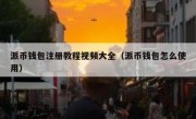 派币钱包注册教程视频大全（派币钱包怎么使用）