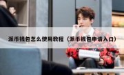 派币钱包怎么使用教程（派币钱包申请入口）
