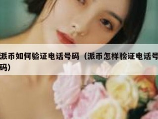 派币如何验证电话号码（派币怎样验证电话号码）