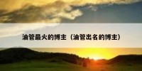 油管最火的博主（油管出名的博主）