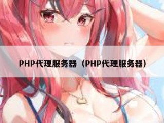 PHP代理服务器（PHP代理服务器）