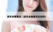 派币去哪里挖（派币去哪里挖比较好）