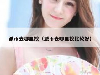 派币去哪里挖（派币去哪里挖比较好）