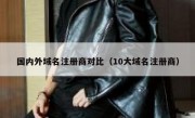国内外域名注册商对比（10大域名注册商）