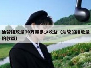 油管播放量10万赚多少收益（油管的播放量的收益）