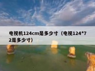 电视机124cm是多少寸（电视124*72是多少寸）