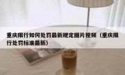 重庆限行如何处罚最新规定图片视频（重庆限行处罚标准最新）