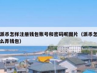 派币怎样注册钱包账号和密码呢图片（派币怎么弄钱包）