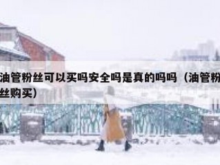 油管粉丝可以买吗安全吗是真的吗吗（油管粉丝购买）