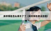 派币钱包怎么用不了了（派币钱包激活流程）