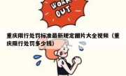 重庆限行处罚标准最新规定图片大全视频（重庆限行处罚多少钱）