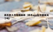 派币登入流程图最新（派币app在中国被关了吗）