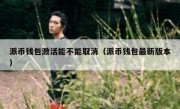派币钱包激活能不能取消（派币钱包最新版本）