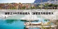 油管上100万粉丝收入（油管百万粉丝收入）