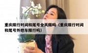 重庆限行时间和尾号全天限吗（重庆限行时间和尾号外地车限行吗）