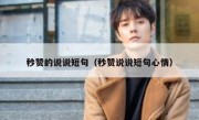 秒赞的说说短句（秒赞说说短句心情）