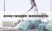 派币钱包下载流程视频（派币钱包如何下载）