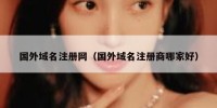 国外域名注册网（国外域名注册商哪家好）