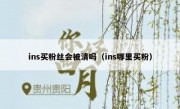 ins买粉丝会被清吗（ins哪里买粉）