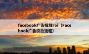 facebook广告投放roi（Facebook广告投放流程）