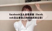 facebook怎么查看原图（facebook怎么看自己的动态历史记录）