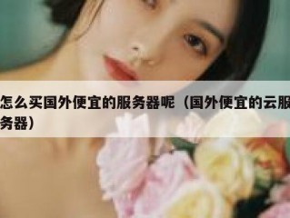 怎么买国外便宜的服务器呢（国外便宜的云服务器）