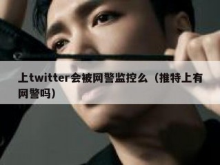 上twitter会被网警监控么（推特上有网警吗）