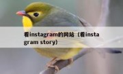 看instagram的网站（看instagram story）